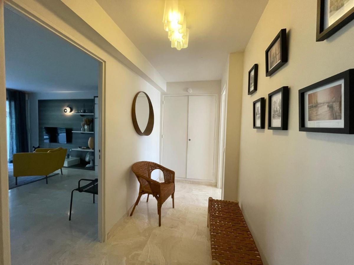 C012-Appartement Confortable Avec Piscine, Tennis Et Grand Parc Cannes Exterior foto