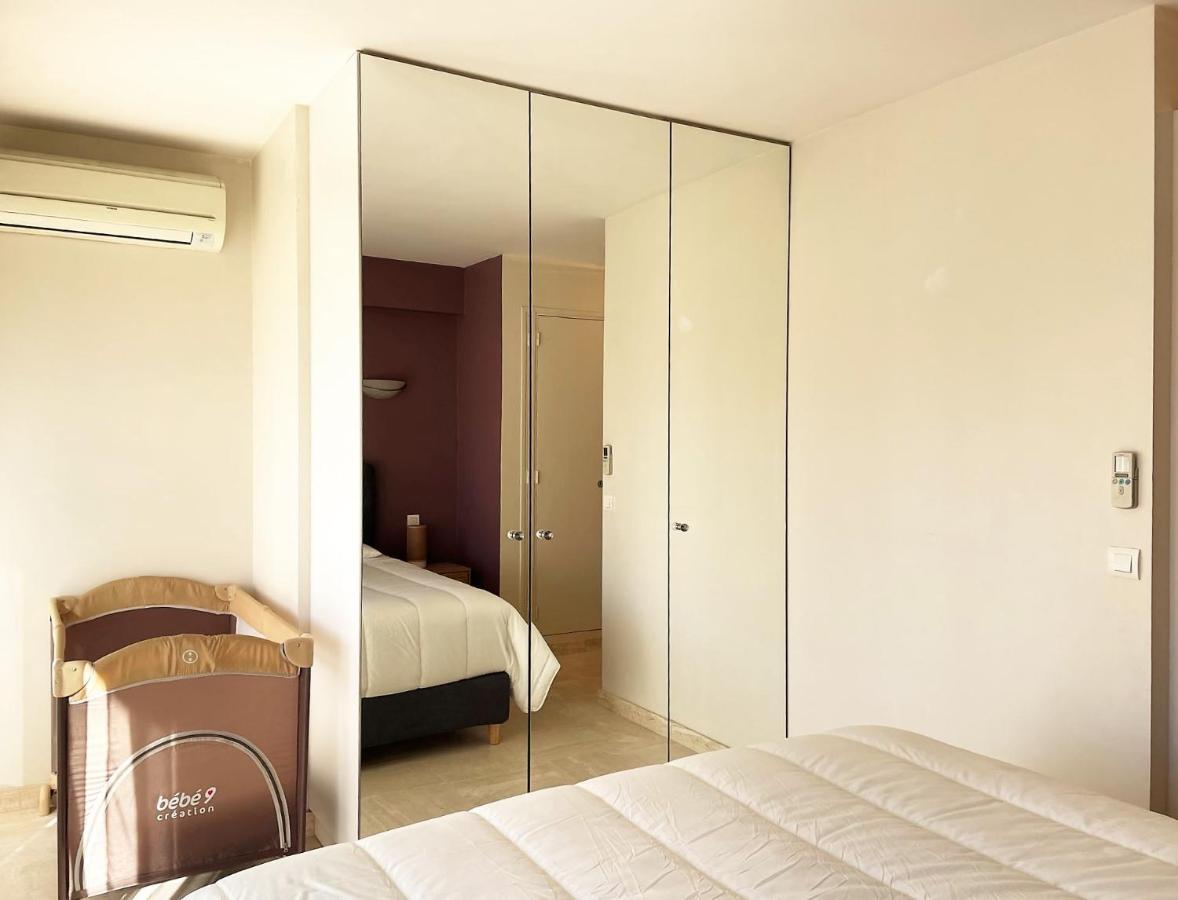 C012-Appartement Confortable Avec Piscine, Tennis Et Grand Parc Cannes Exterior foto